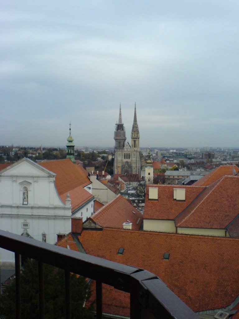 Zagreb - view from lotrscak 03 by rine238