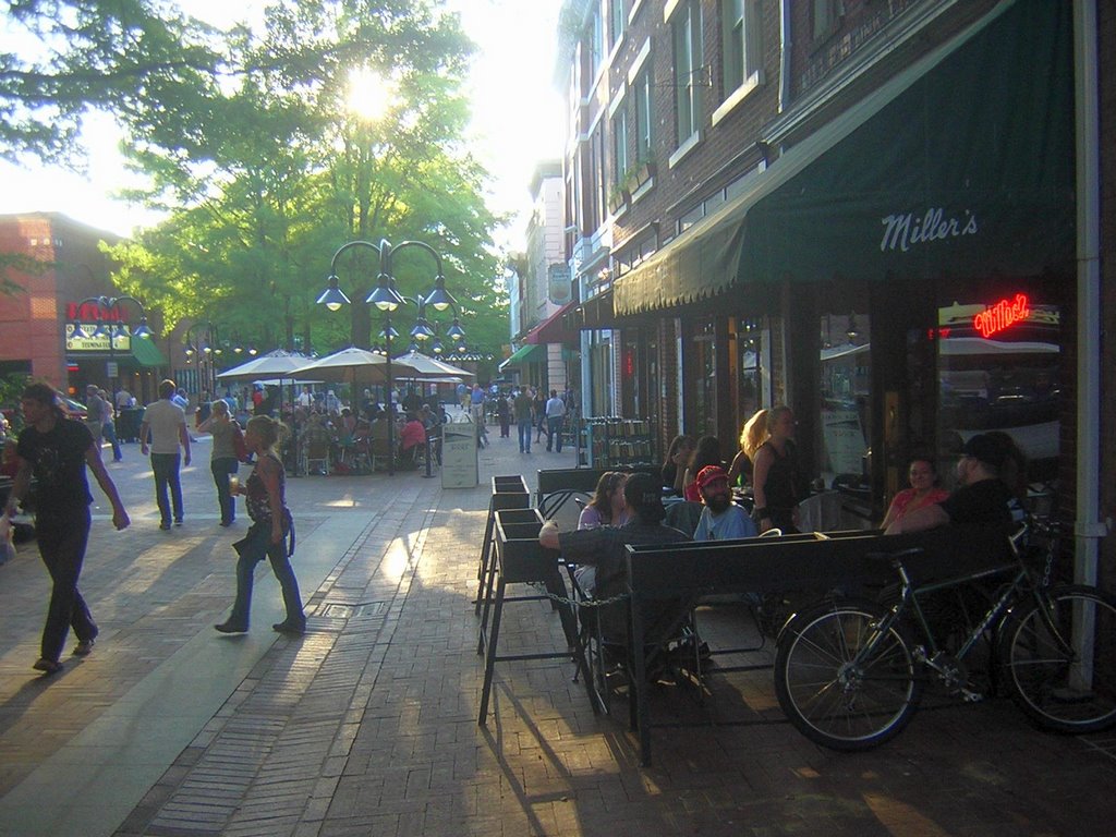 Charlottesville, Virginia Downtown Mall, 5-21-2009 by Kyle Stephen Smith