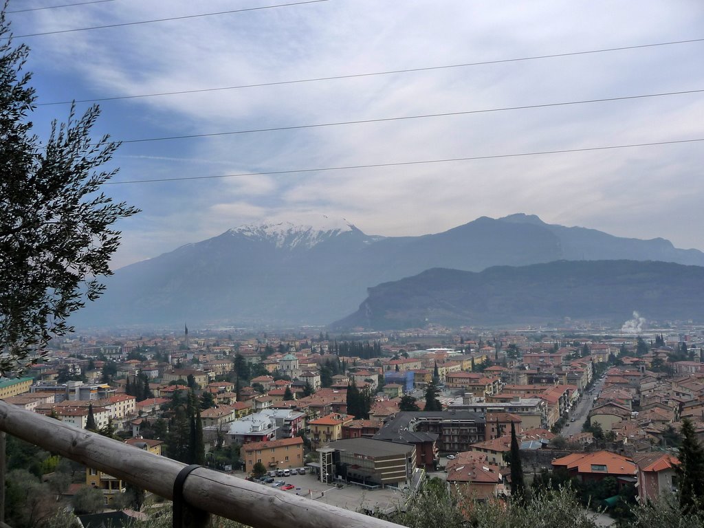 A look at Riva del Garda from above (TN) by Ilda Casati