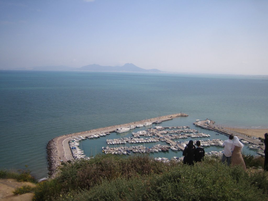 Sidi Bou Said Marina by mlaiacker