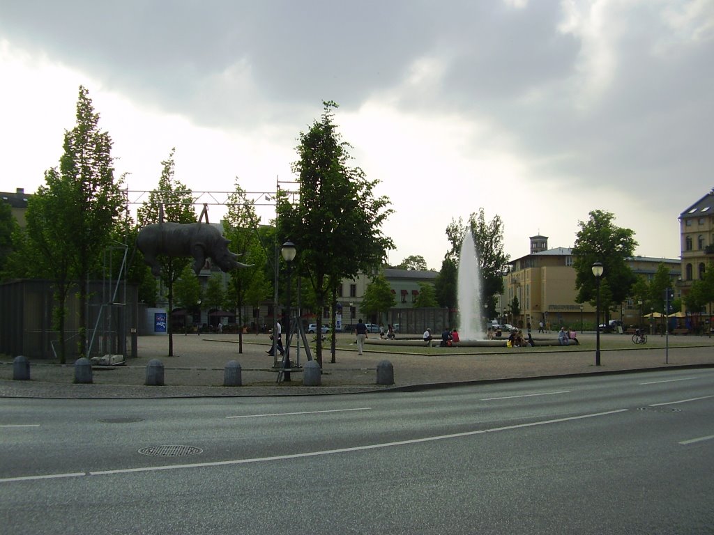 Luisenplatz in Potsdam by Walid Lotfy 73