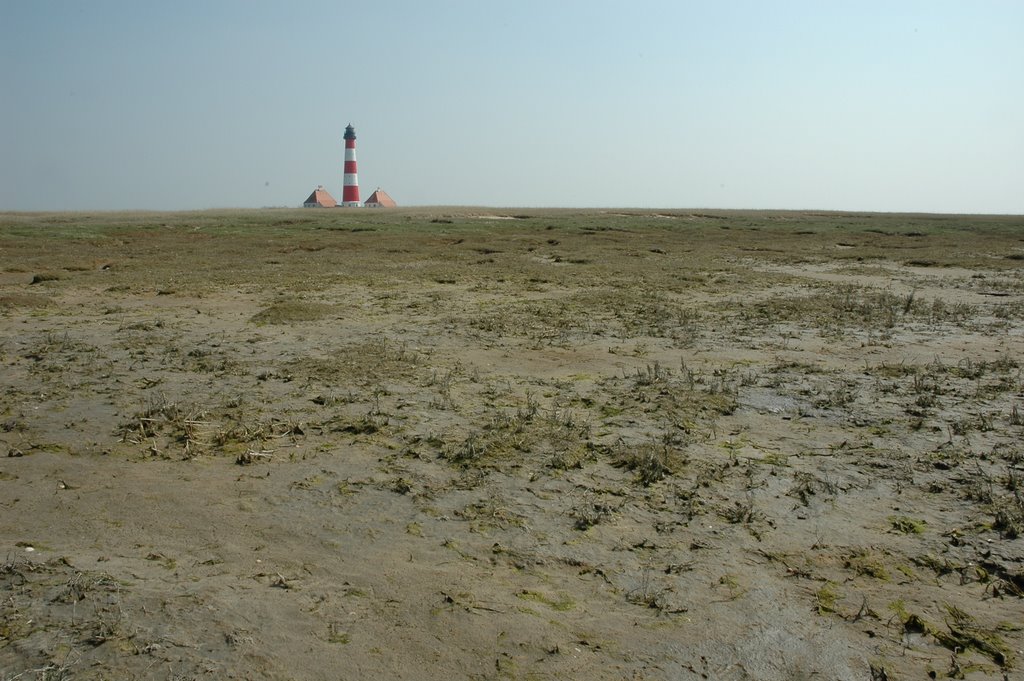 Westerhever lighthouse by A.S. Kers