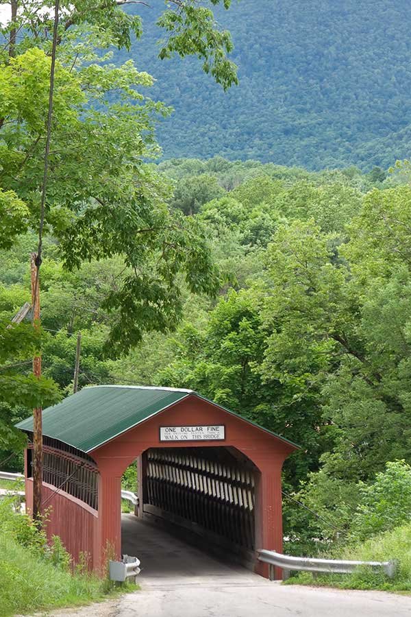 Chiselville Bridge by Robert Allen Kautz