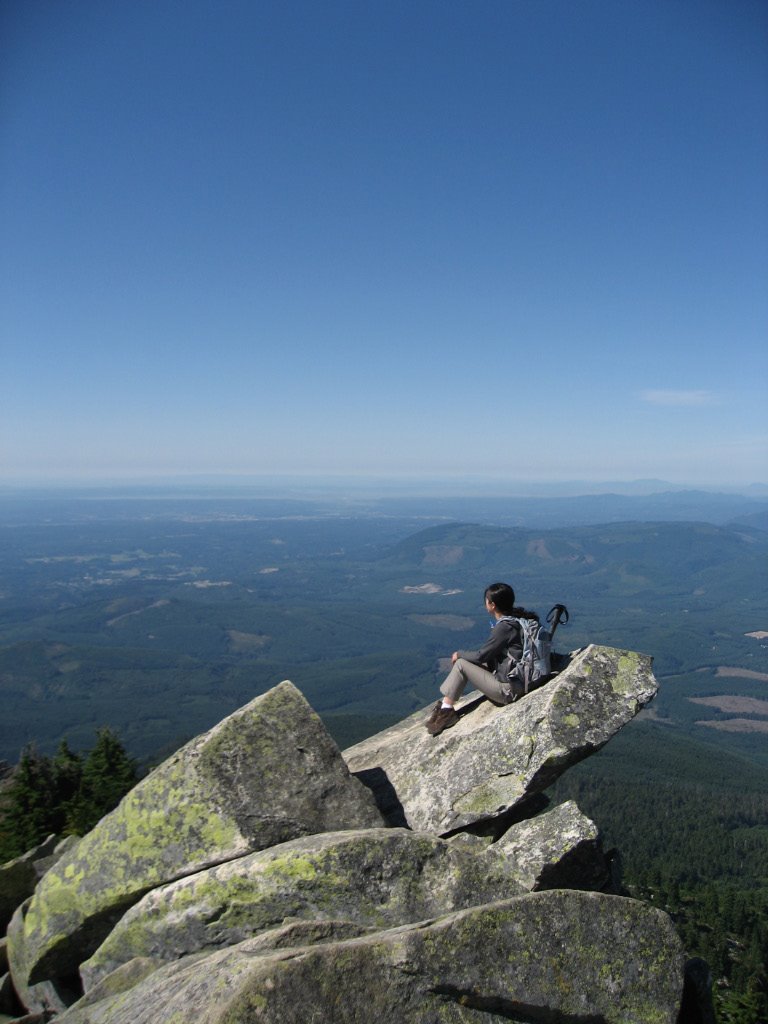 View from Mount Pilchuck by yikes