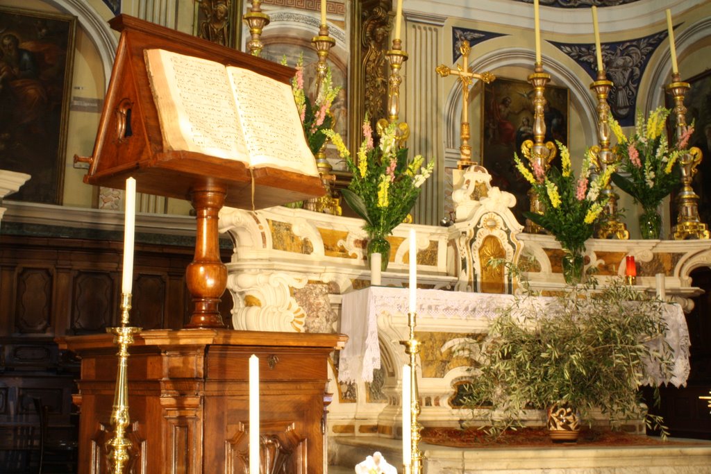 INTERNO CHIESA DI SAN ROCCO - CONFRATERNITA DI SAN DESIDERIO by andreas66