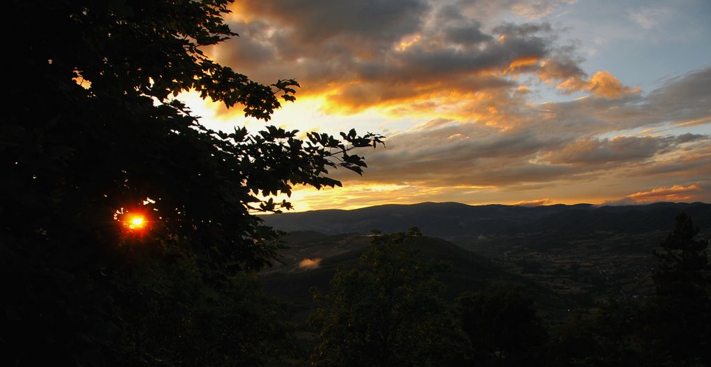 Sunset in Ras, Serbia by Vlada Babic