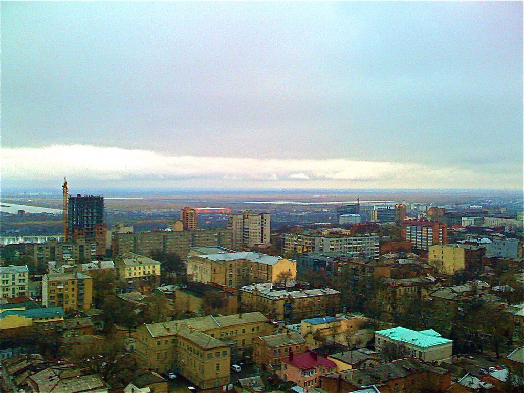 Панорама города с высоты 20 этажа/Panorama of the city from a height of 20 floors by ura777