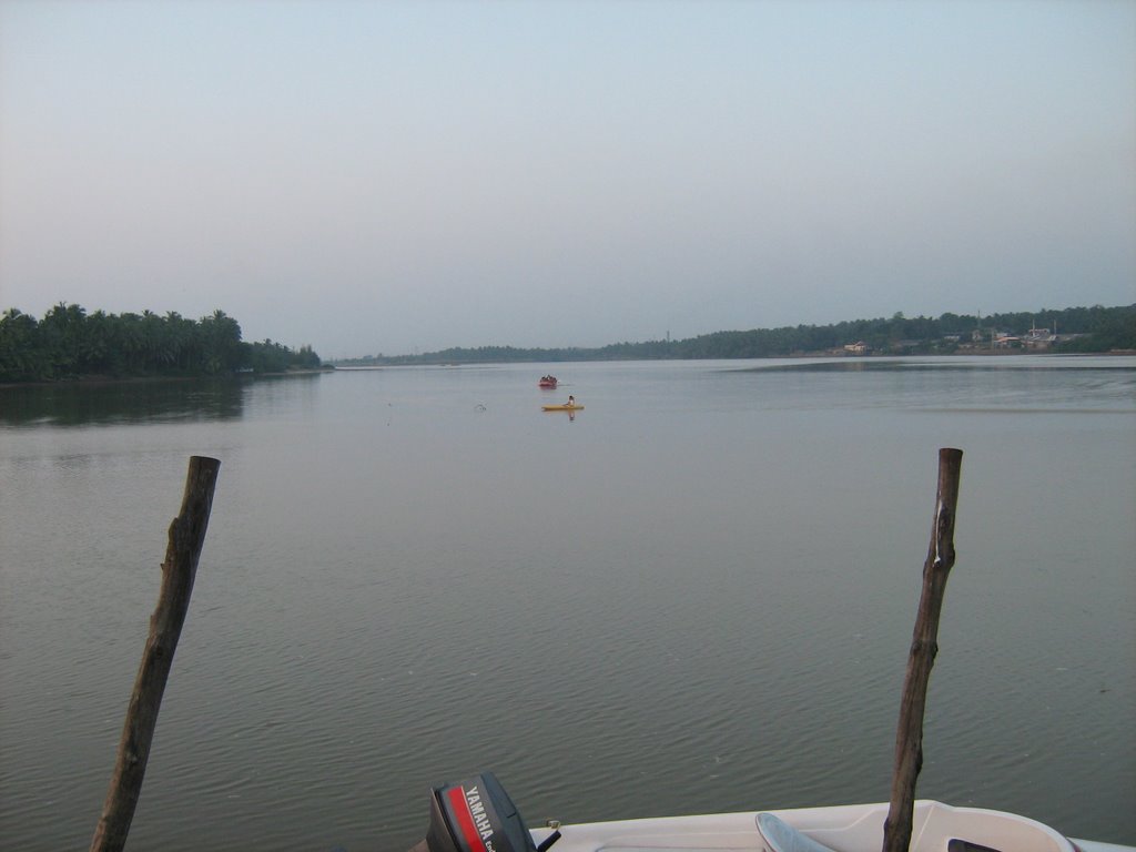 Gurupur river by Dr.Budhaditya Sanyal.