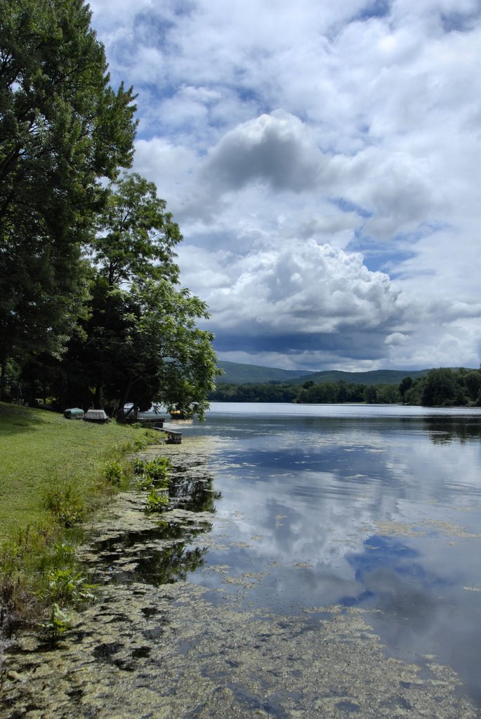 Channel Out Of The Cove at Beaver Dam Lake by Hank Waxman