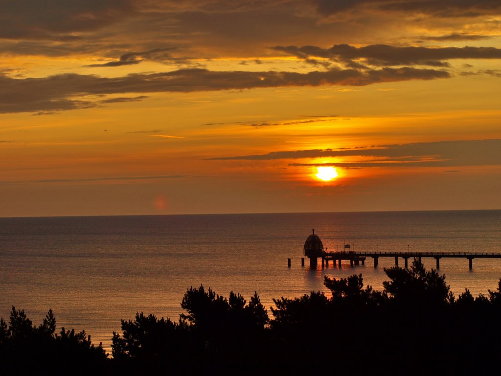 Seebrücke Zinnowitz/Usedom by sommerwaldfee