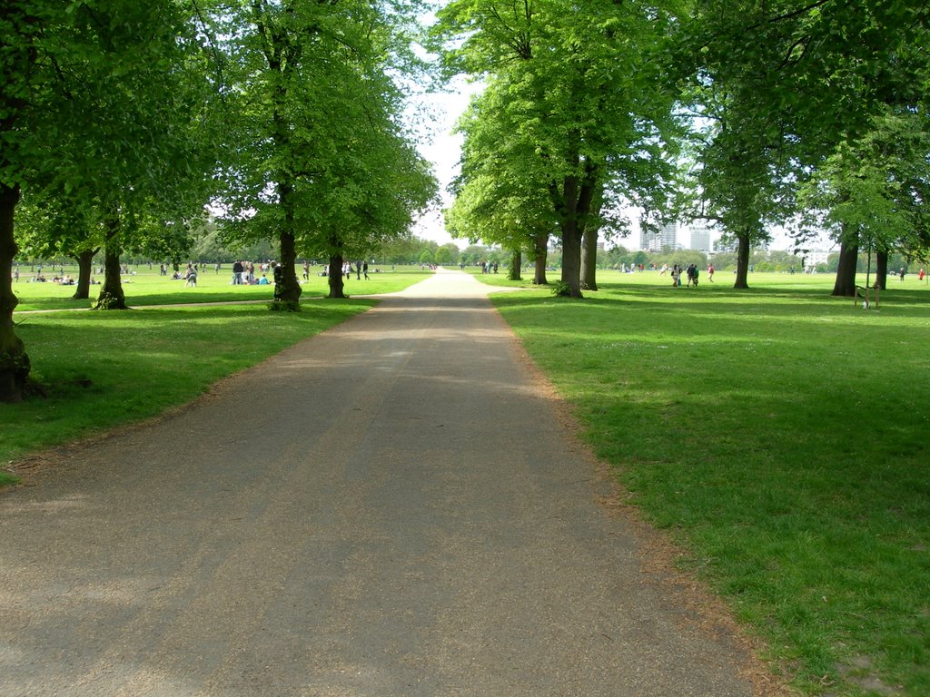 Londra, Hyde Park. Viale del parco by Lukas70