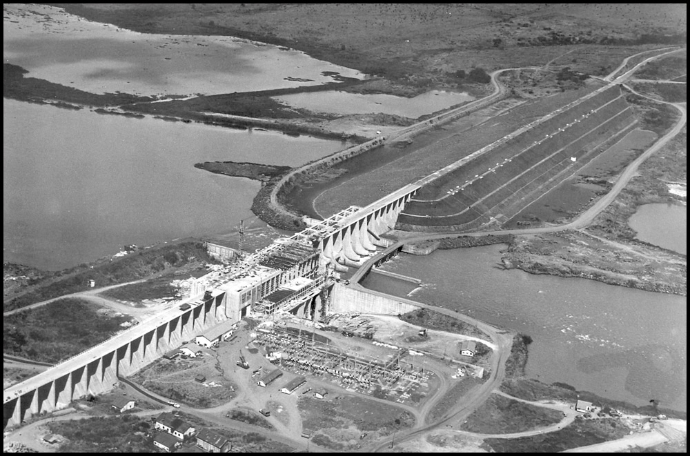 Construção Da Usina Hidrelétrica De Ibitinga Em 1968 - Foto LXVI by Zekinha