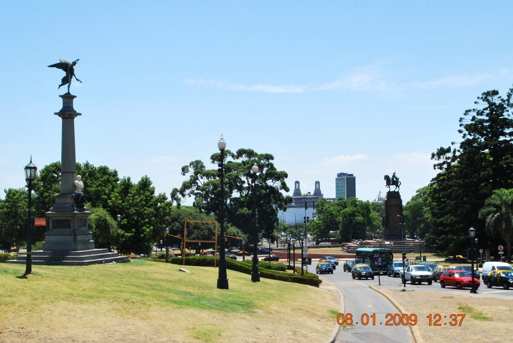 Buenos Aires - Plaza de Alvear by Paolo Grassi