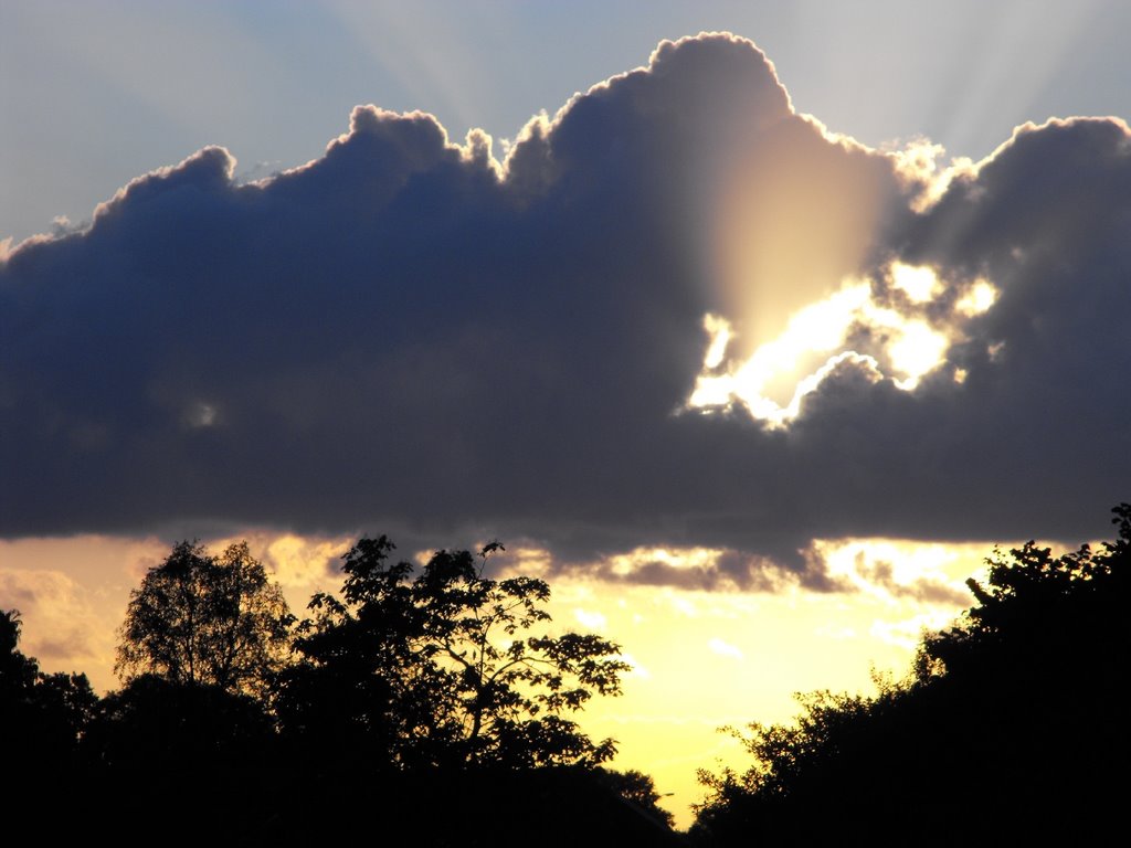 Lucht boven Zelhem by Gerrit Philips