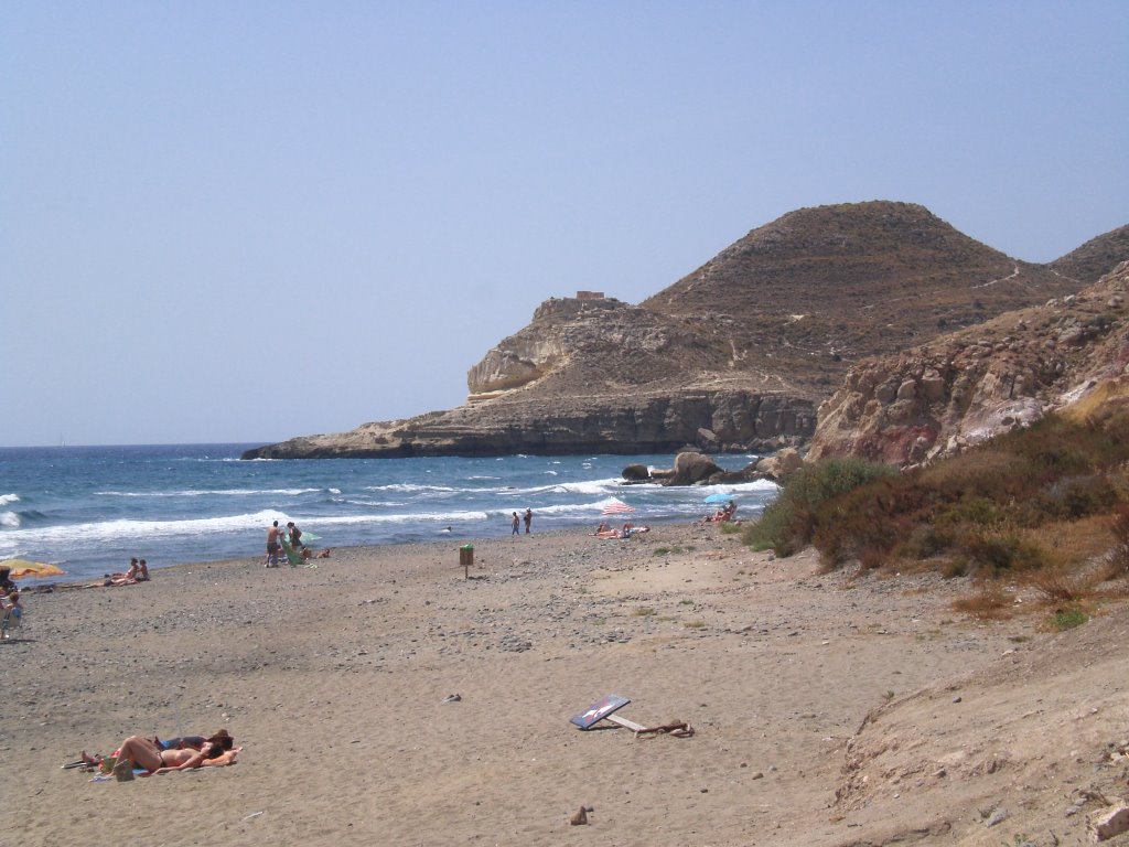 Playa de Las Negras desde el chiringuito by Ellen.Brand