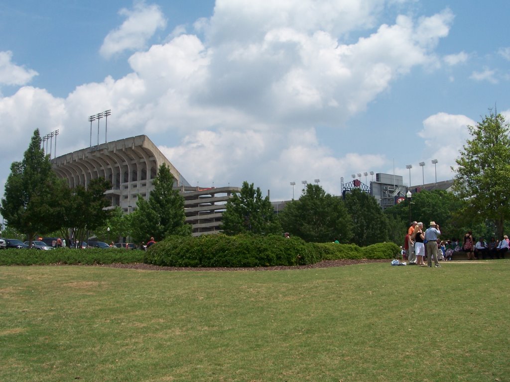 约旦-兔体育场 Jordan-Hare Stadium by 春秋之歌