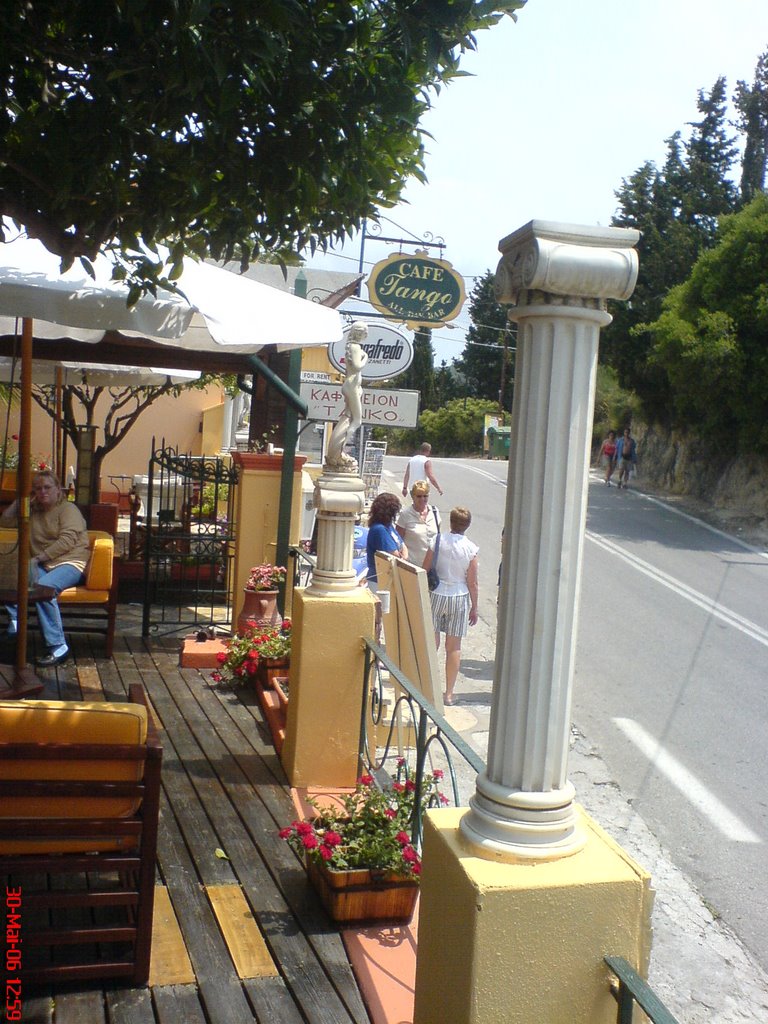 At a nice Taverna near Parlaiokastriza by Martin Weller