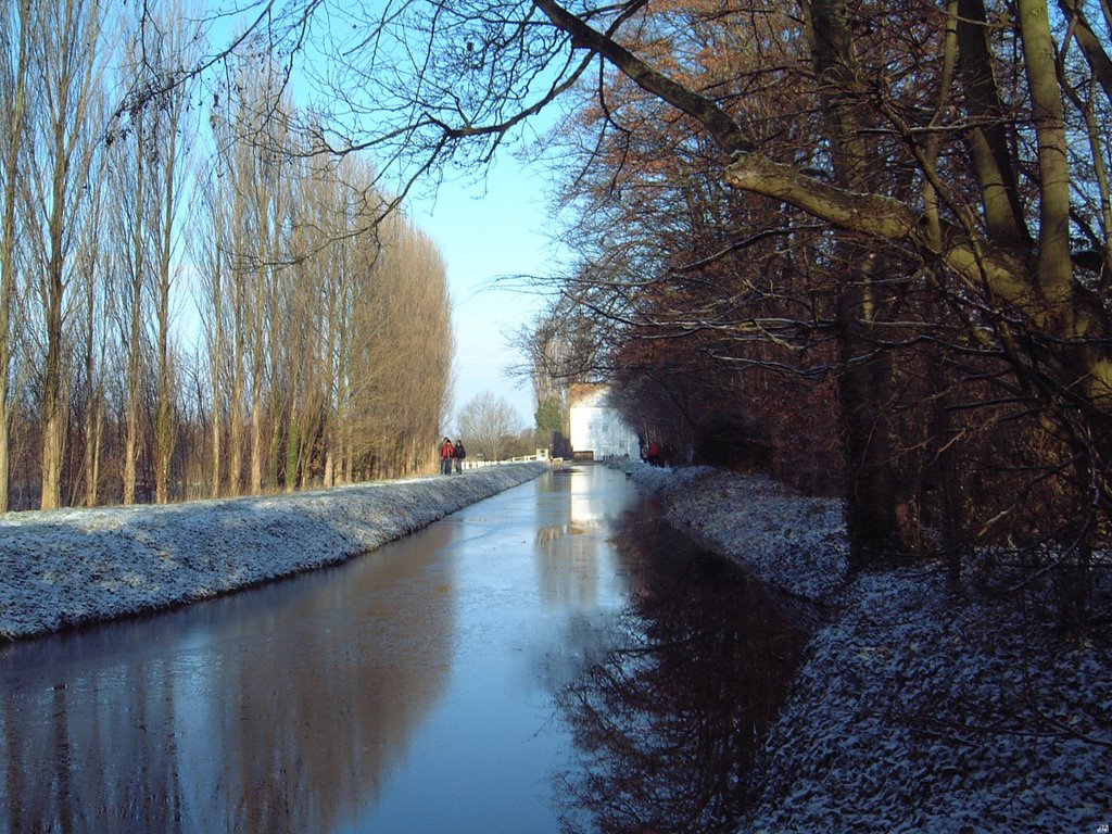 Lode Mill in Winter by emmandell