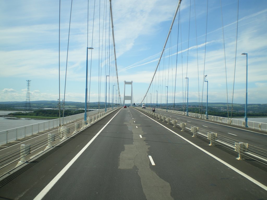 On the Severn Bridge 1 by Gareth.Stadden