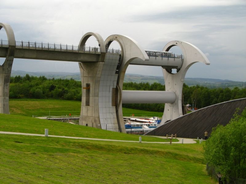 Falkirk Wheel by Ronny Nawrodt