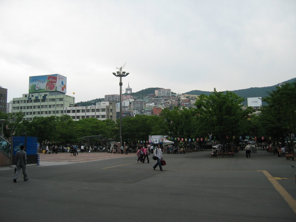 Busan Station Square by Seol