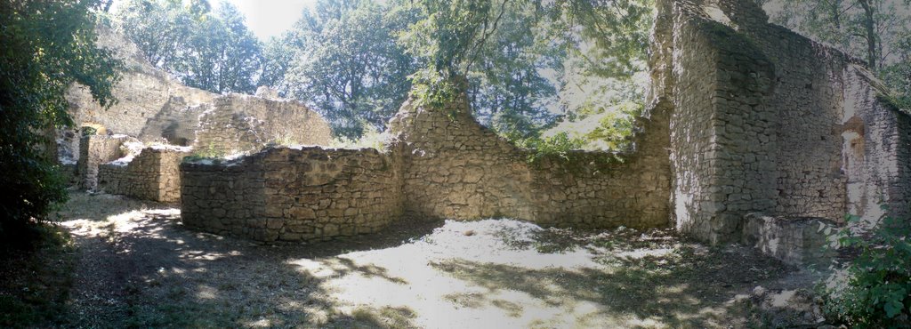 Nagyvázsonyi vár-rom (castle-ruin) by Szőke-Kiss László