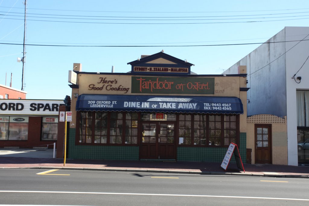 Tandoor on Oxford St Leederville by Allan Teede