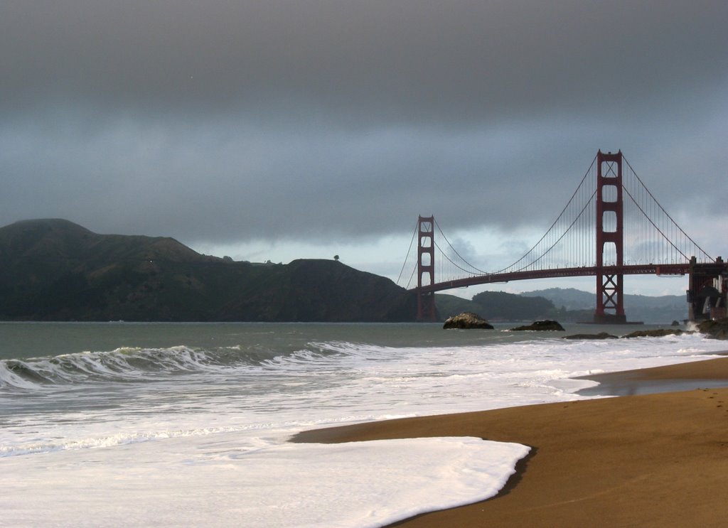 Golden Gate Bridge - Baker Beach by Alex Seefeldt