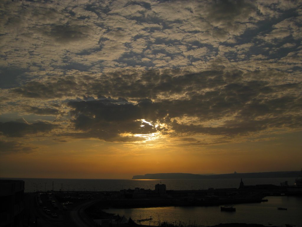 Sunset over Gozo @ Cirkewwa 2 by Elgofio