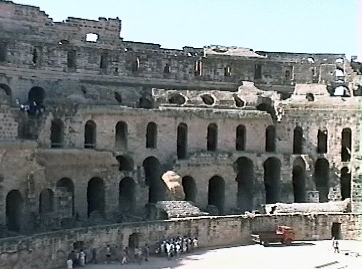 El Jem amfiteatru by mircea costiniuc