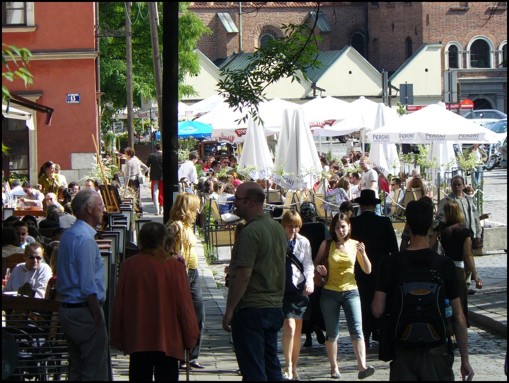 Szeroka str - Jewish quarter by Roman Q