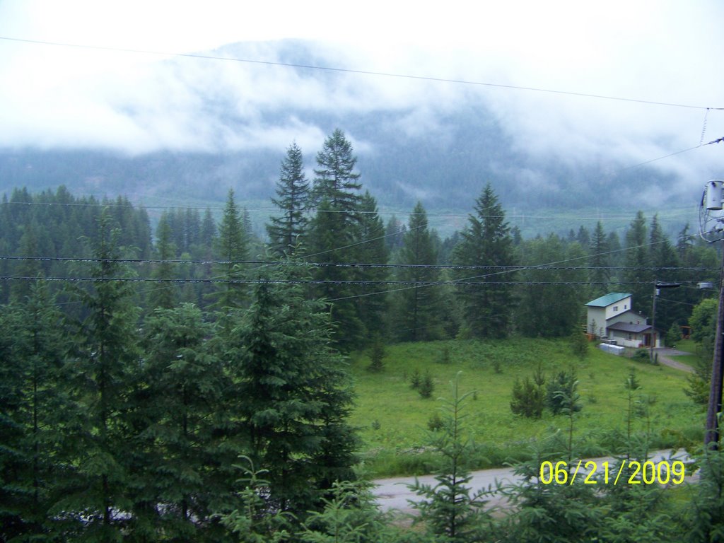 Slocan Valley after Raining by Wester