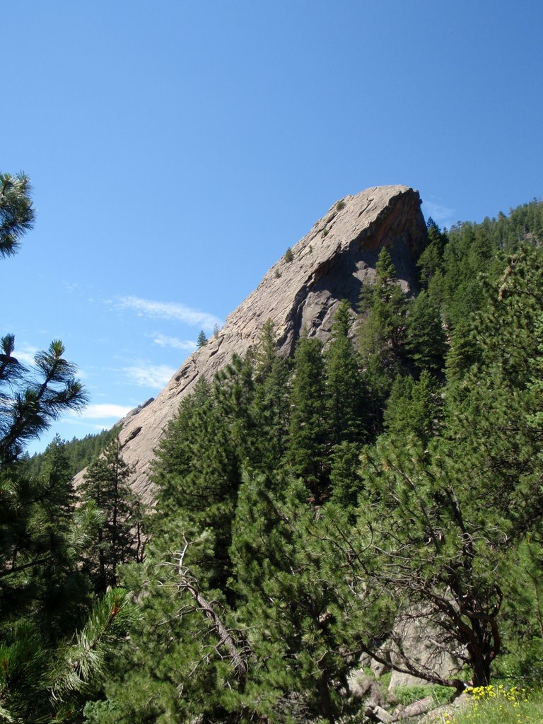 North Face of the Great Wall of Boulder by BoulderTraveler