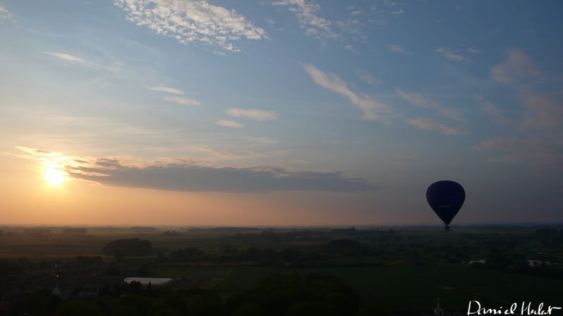 Coucher de soleil au ballon - 280609 - by Daniel Herlent