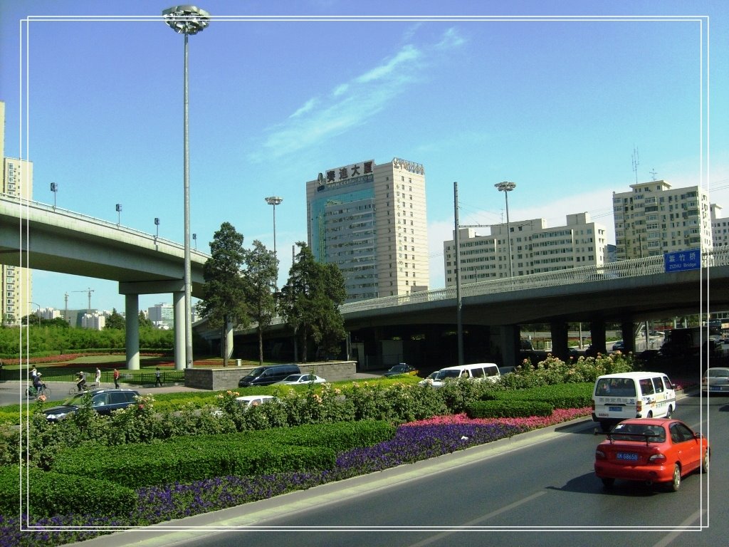 北京市西北三环路景Beijing northwest sanhuan road landscape by ansory