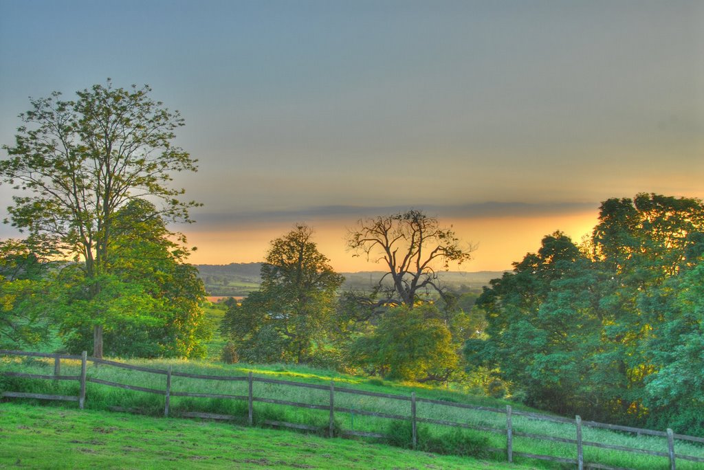 May evening looking towards Millbrook by William Stephens