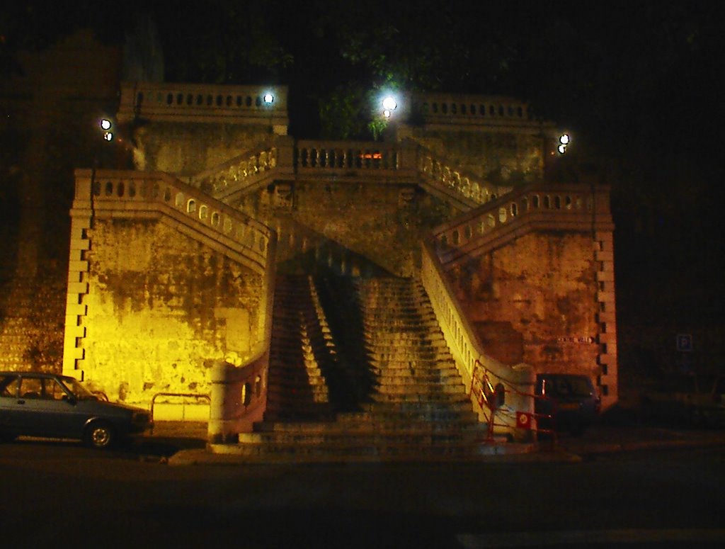 Escaliers nocturnes by Pierre Henri Quénée