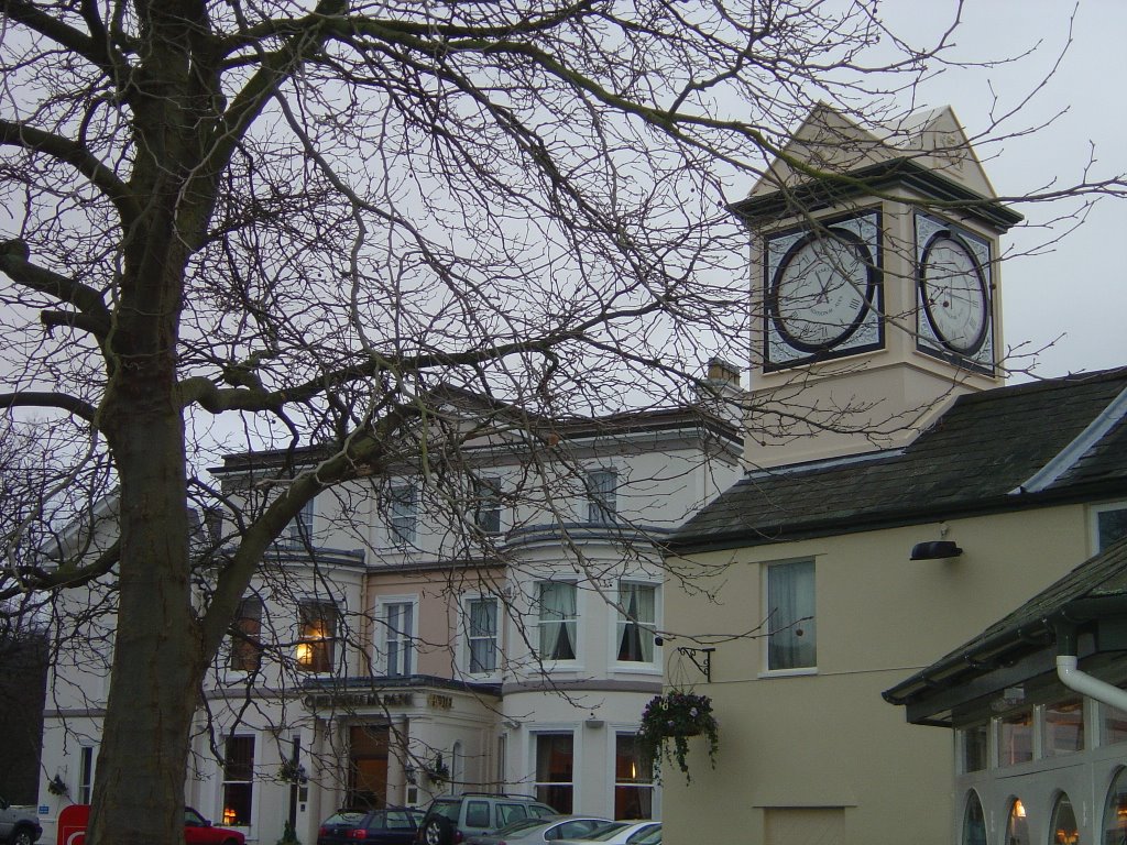 The Cheltenham Park Hotel and the Clock Tower by Jose_Caracuel