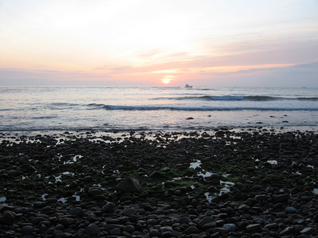 Montauk Point Tidal Pool Sunrise by Chris Sanfino