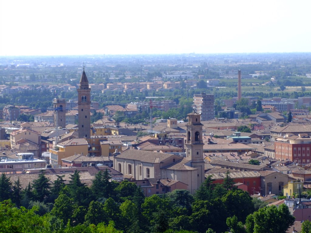 CESENA. PANORAMA DAL COLLE DEI CAPPUCCINI 2009.06.29 by fulvio.casadei