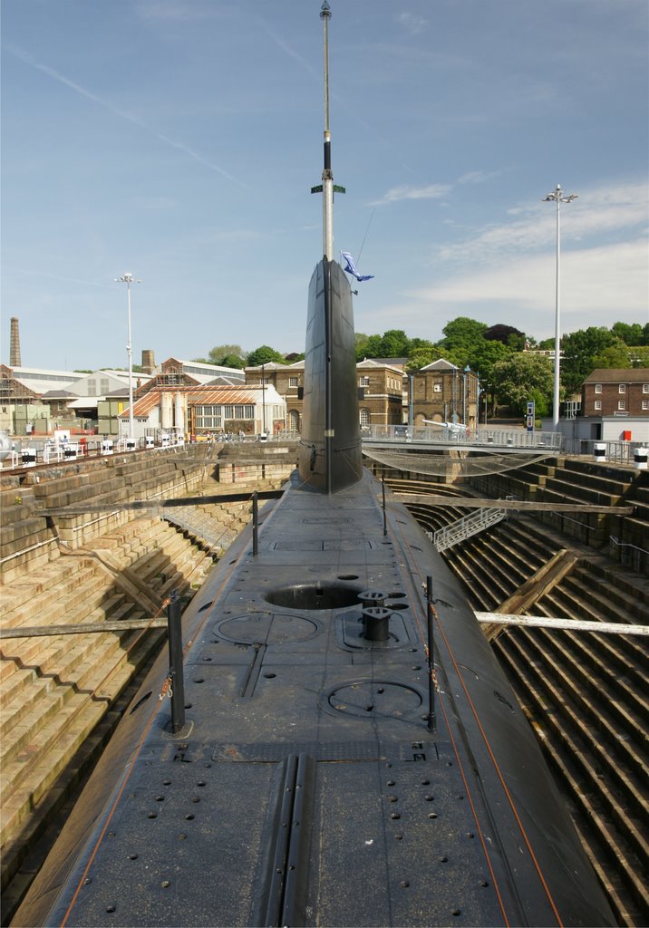 Chatham Dockyard - HMS Ocelot by Hammerkop