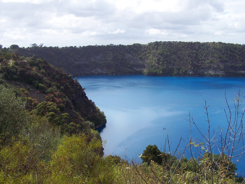 The Blue Lake by thenewvoice8