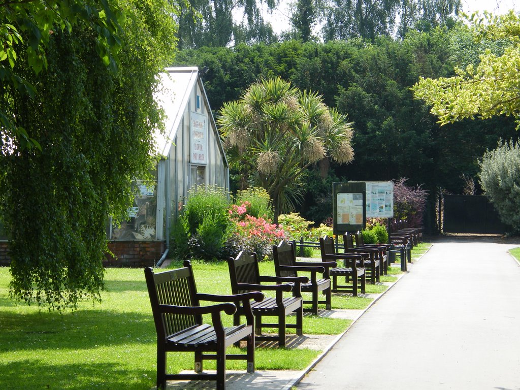 The Rose Garden at Roath Park by clivealive