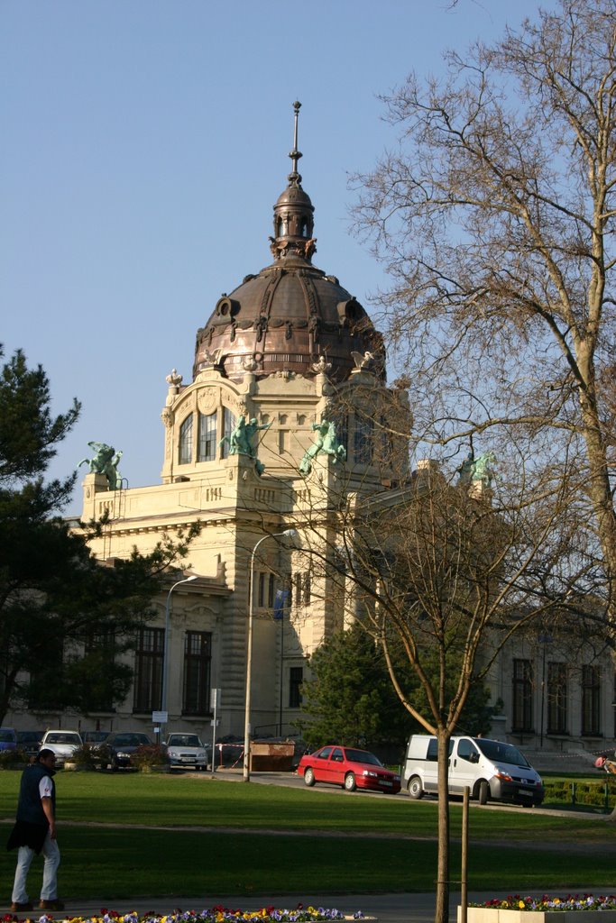 Budapest, Városliget, Széchenyi fürdő by Balassa Botond