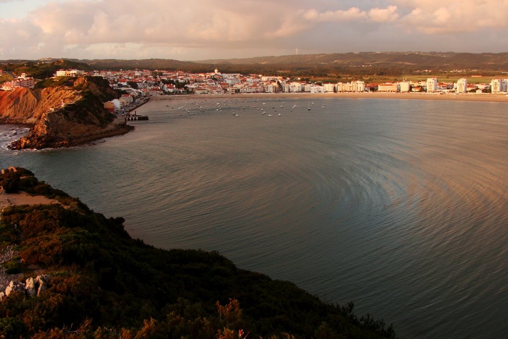 Baia de São Martinho do Porto by Tiago F. R. Santos