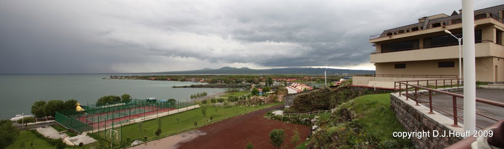 Playground at Sevan Lake by Dick Heuff