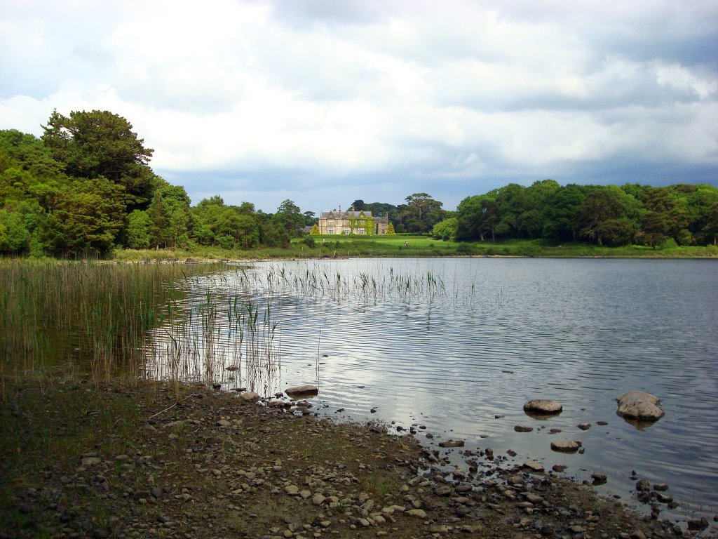 Muckross House as seen from Muckross Lake by Hazel Coetzee