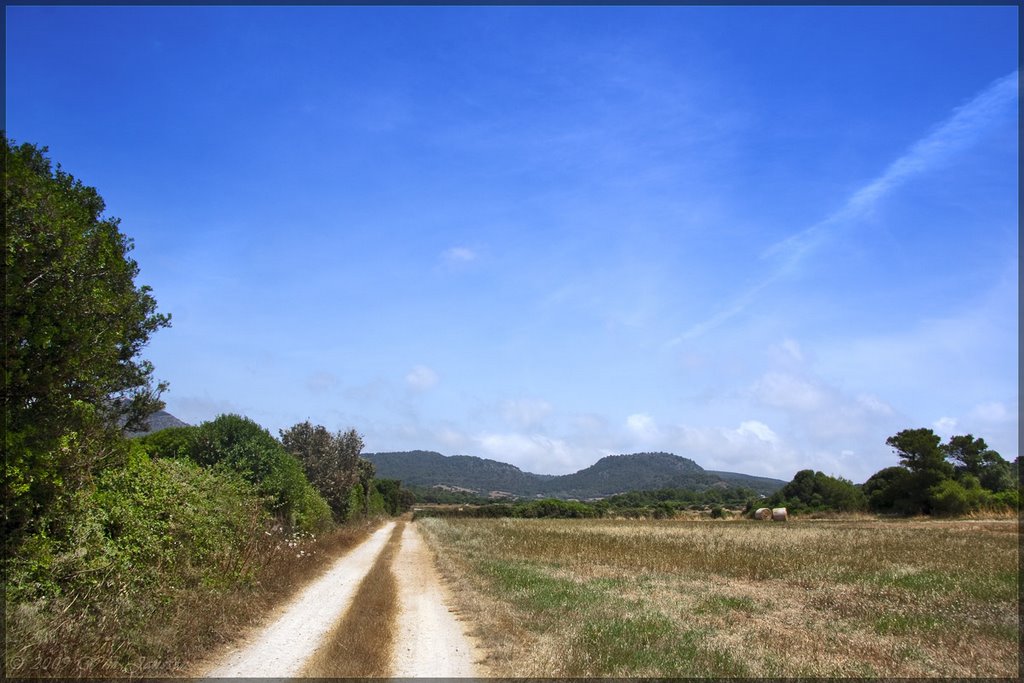 Dirt road, Menorca, Spain by Green Knee