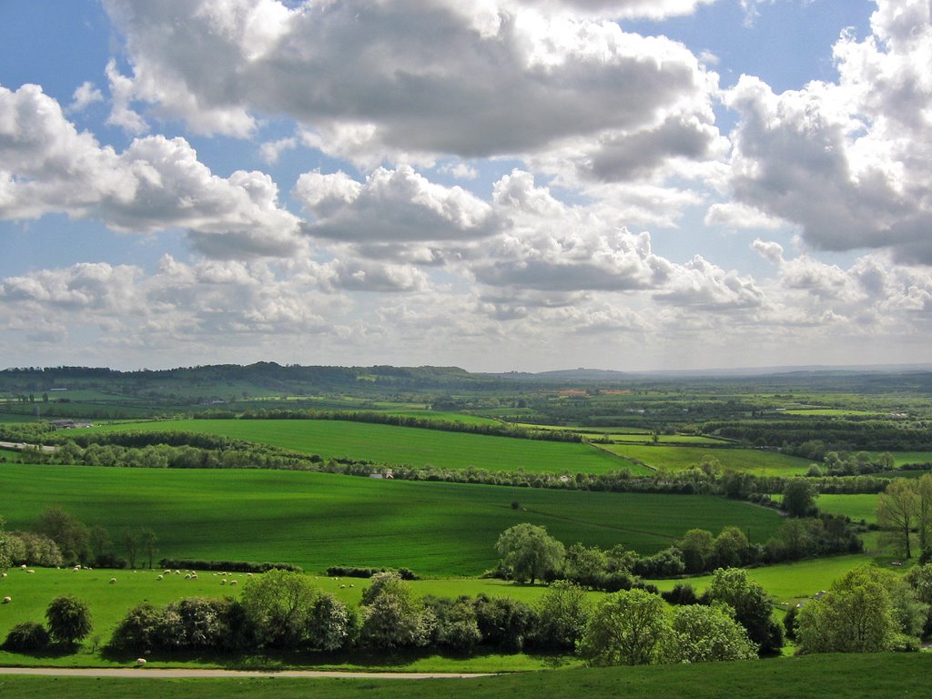 View west, Burton Dassett Hills by andrewsbrown