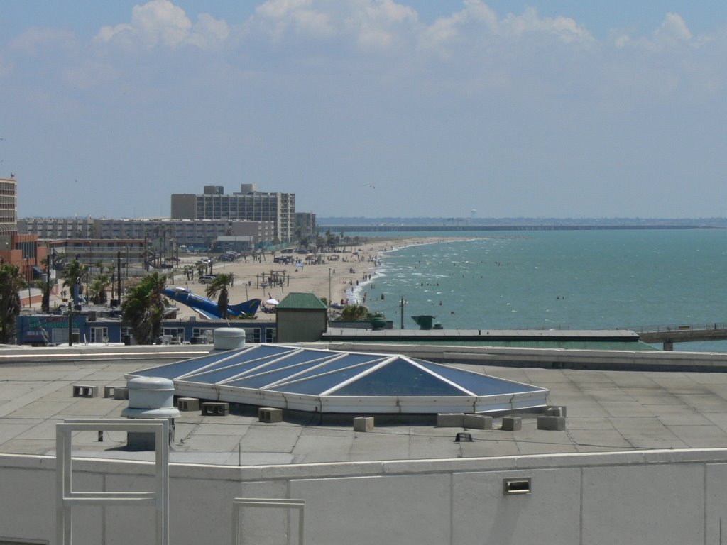 Observation Deck at the Texas State Aquarium by Robert Rangel